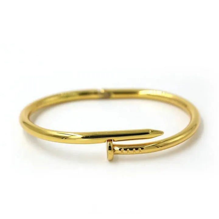 Golden Nail Bracelet