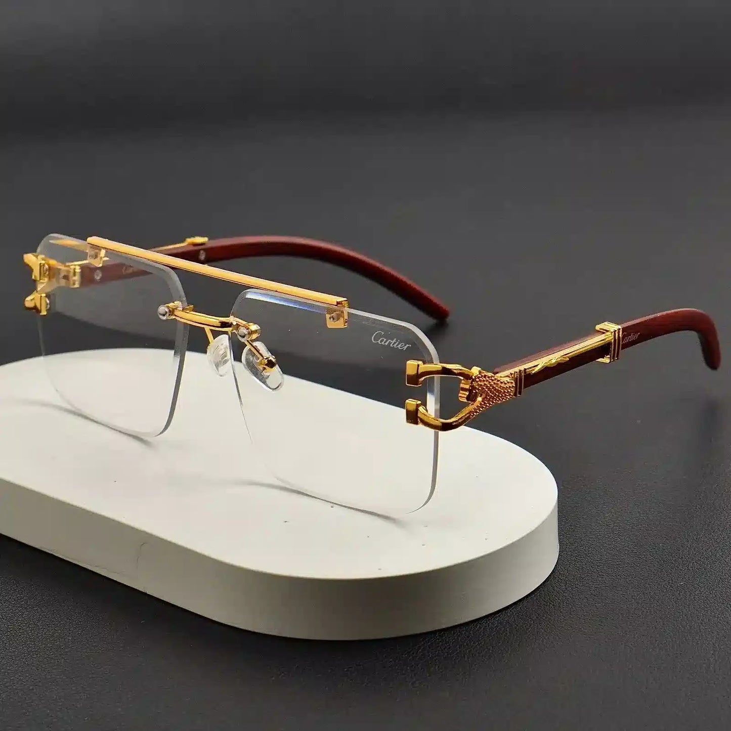 Solar Cheeta Glasses Black Transition